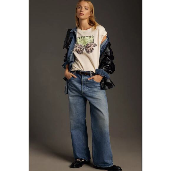 Sun Keep x Anthropologie Dreamer Tee - New Large - Picture 3 of 4